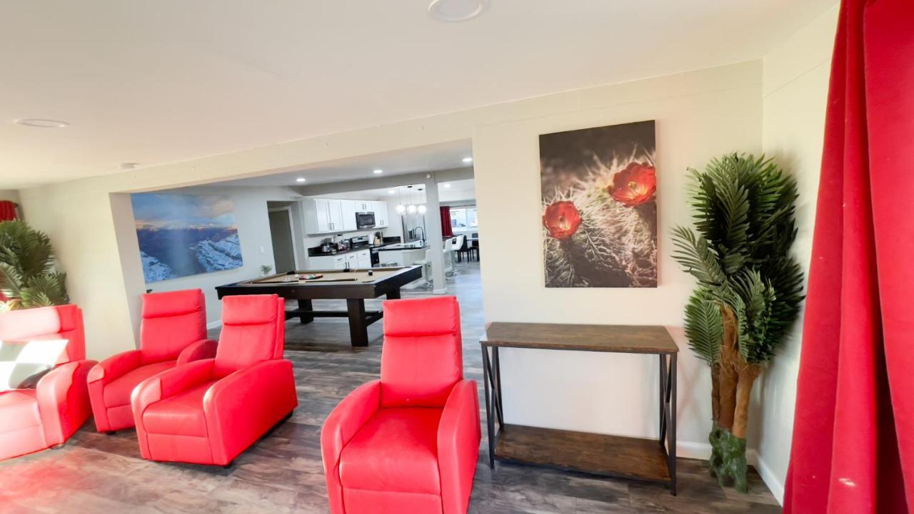 Private Home - Heated Pool, Billiards, Darts, Foosball, Fireplace, 5 Smart Tvs, Bbq, Cotton Bedding - The Saguaro Sanctuary, Pool Heat Optional Tucson Kültér fotó