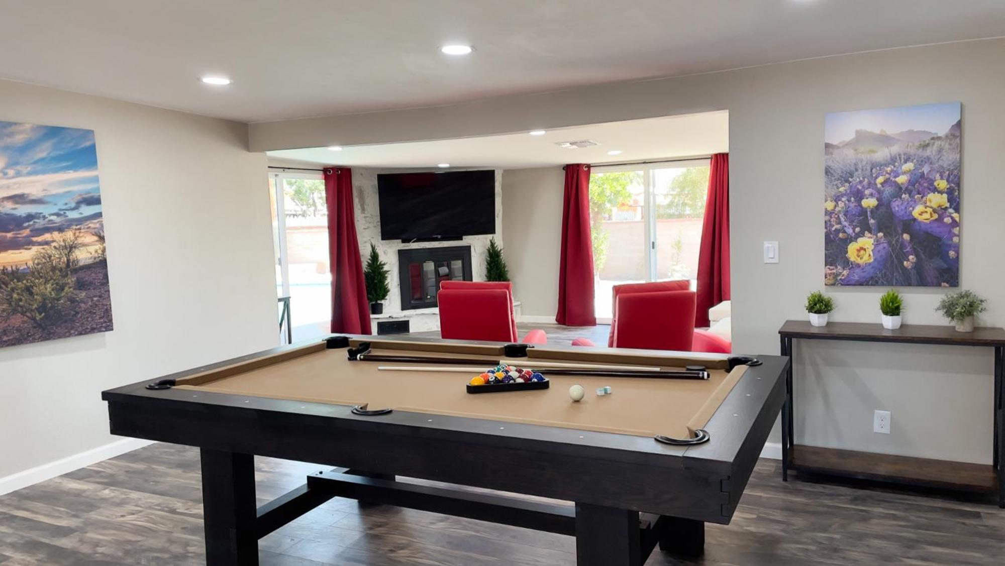 Private Home - Heated Pool, Billiards, Darts, Foosball, Fireplace, 5 Smart Tvs, Bbq, Cotton Bedding - The Saguaro Sanctuary, Pool Heat Optional Tucson Kültér fotó